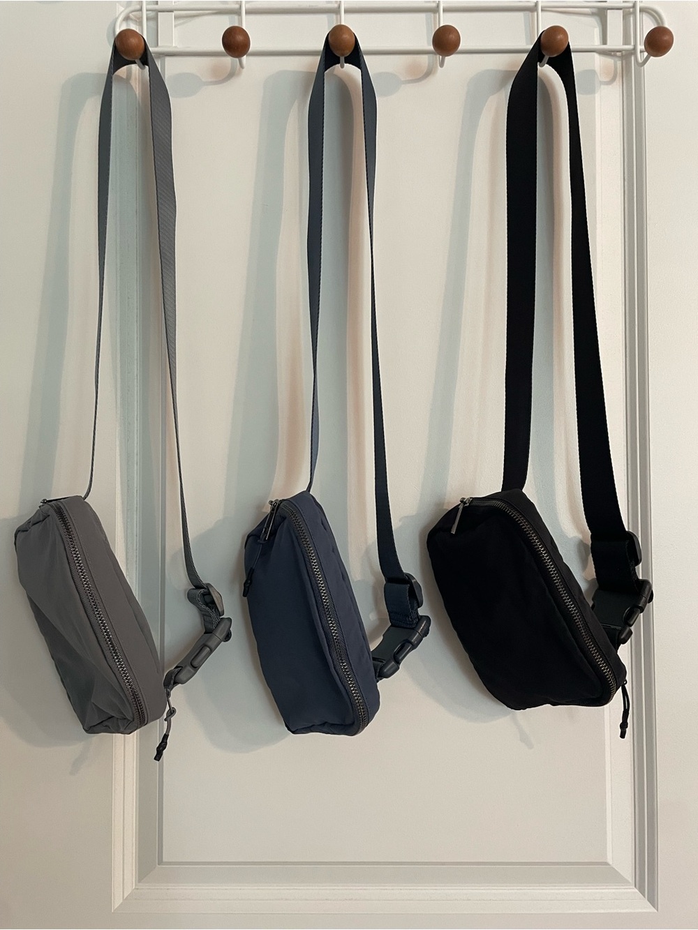 3 Pack Cross body/Fanny Pack Mini Belt Bags